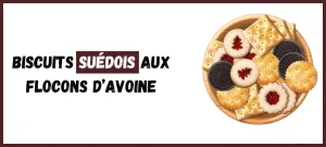 Biscuits suédois aux flocons d’avoine