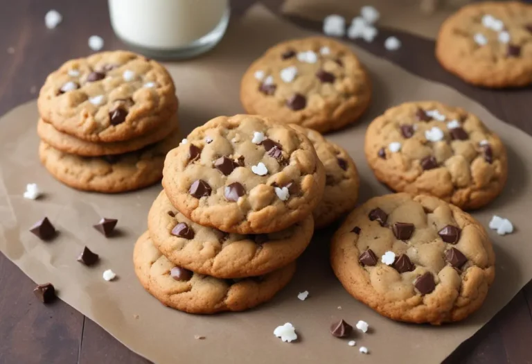 Cookies aux flocons d’avoine, amande, noix de coco et leurs pépites de chocolat