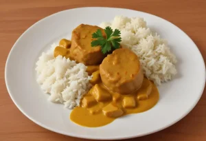 Curry de filets de colin
