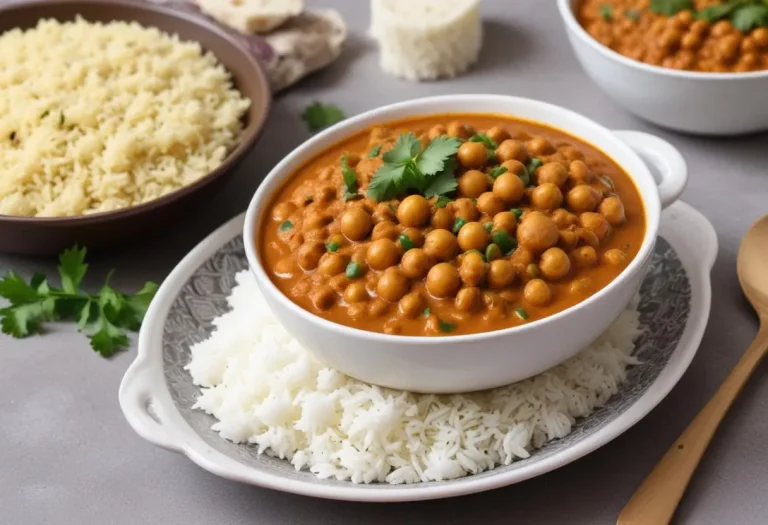 Curry de pois chiches à la tomate