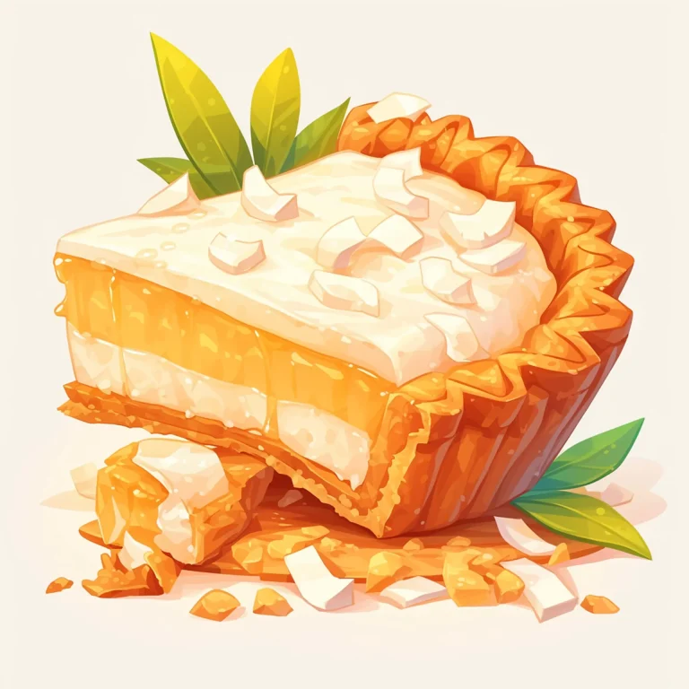 Gâteau-Flan à l’ananas et à la noix de coco