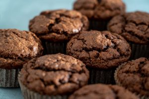 Muffins 100 % cacao au fromage blanc