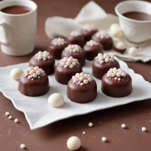 Perles coco au chocolat