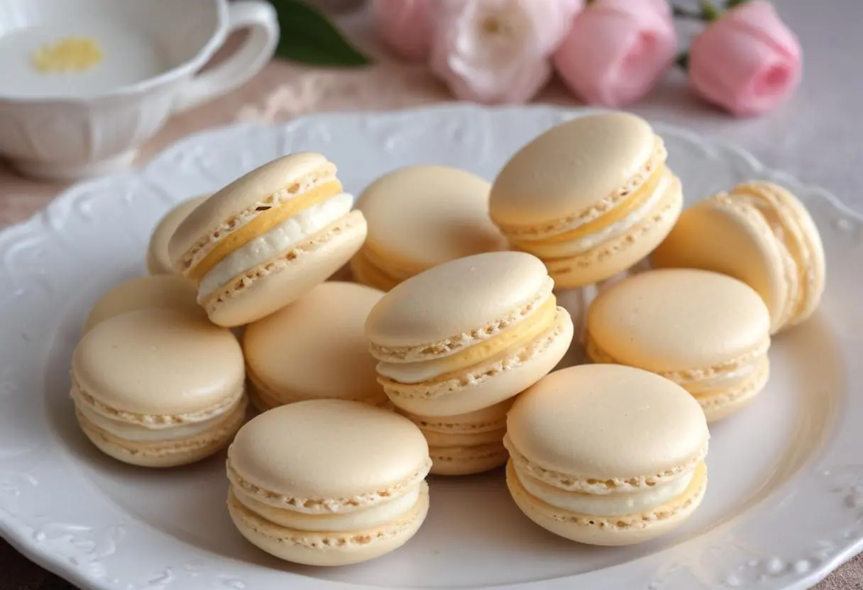 Recette de Macaron Vanille : : une premiĂšre !