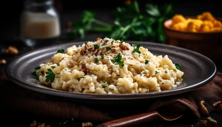 Risotto de poulet aux épices