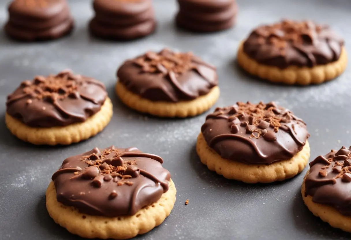 Spritz au chocolat noir