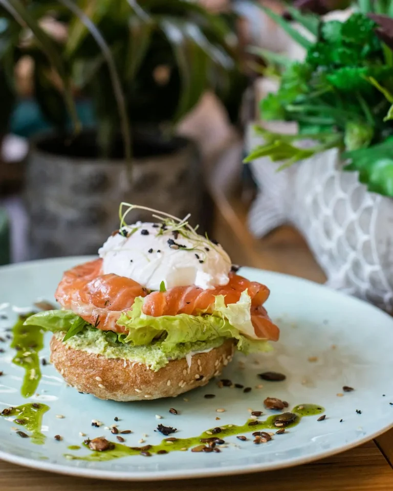 Burger au Saumon Fumé