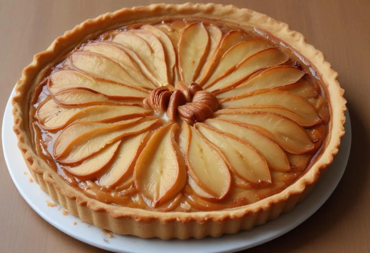 la tarte bourdaloue aux poires