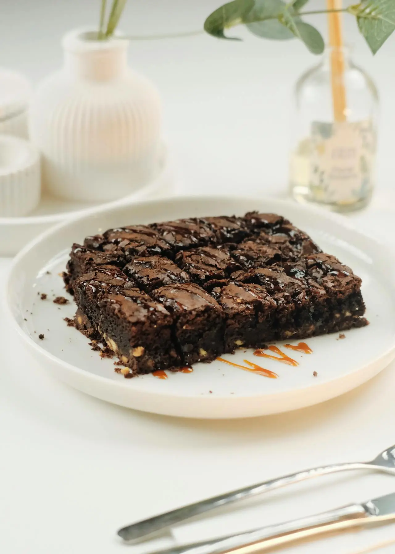 brownie beurre de cacahuète​