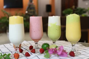 milkshake chocolat banane
