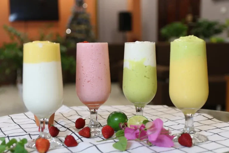 milkshake chocolat banane