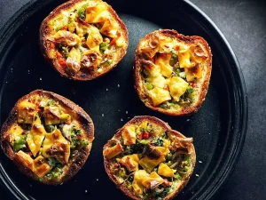Mini pizzas maison