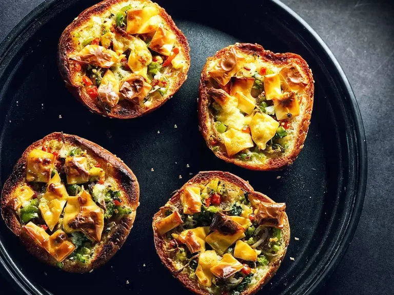 Mini pizzas maison