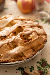 tarte à la pêche de vigne