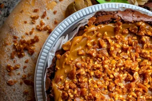 tarte au caramel et beurre salé​