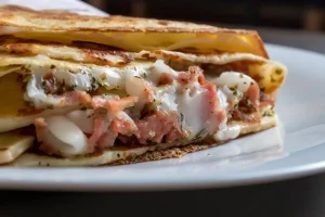 Recette Crêpes au jambon