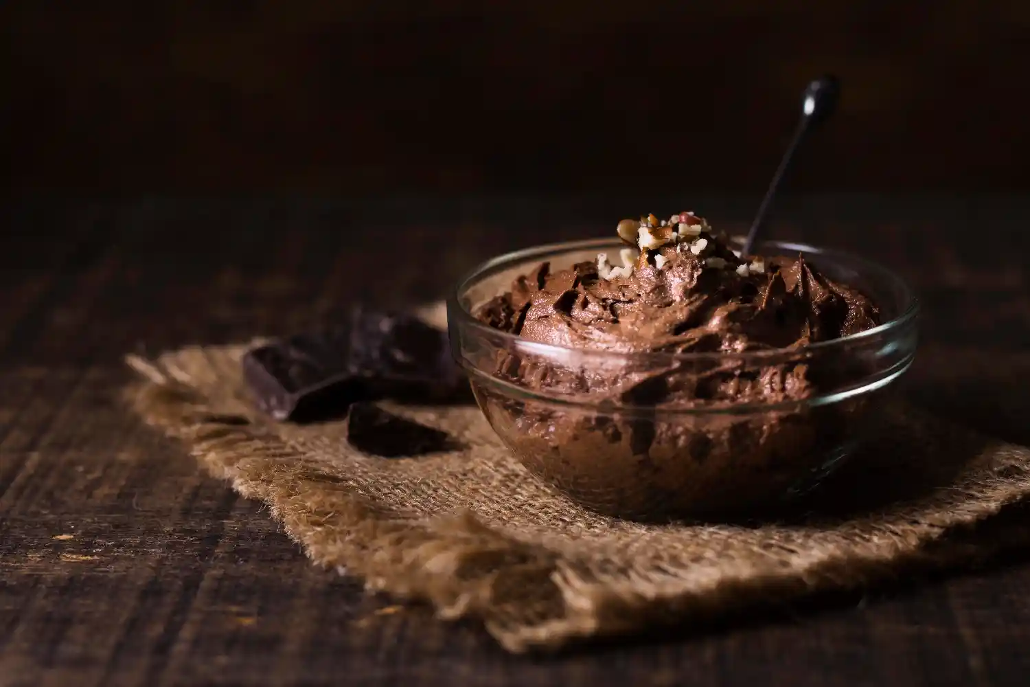 Mousse au Chocolat Sans Sucre