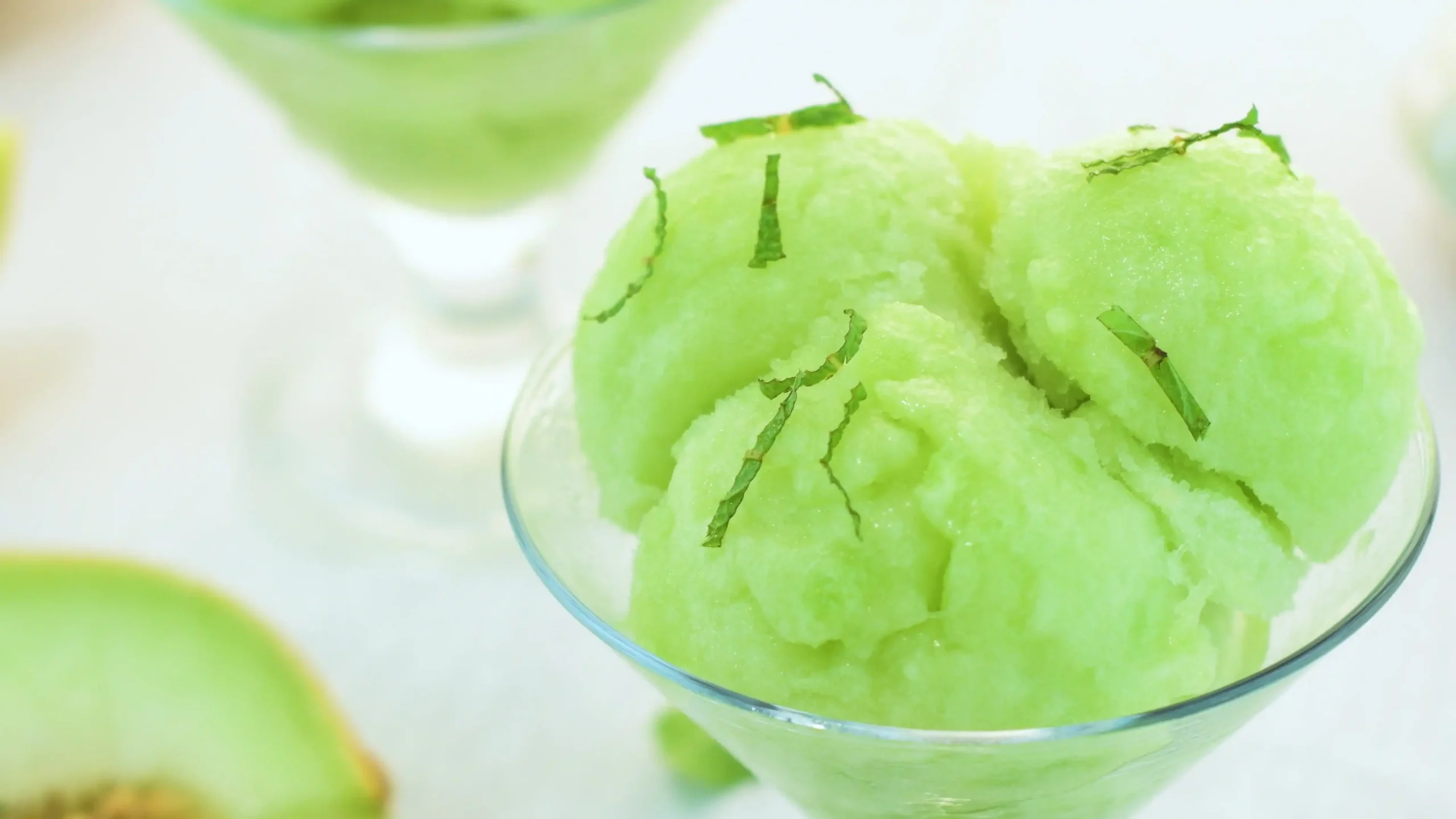 Sorbet au Basilic 100% Maison