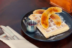 gaufre banane